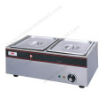 Shinelong factory outlet wholesale price 2-Pan food warmer bain marie with good effect of heat insulation